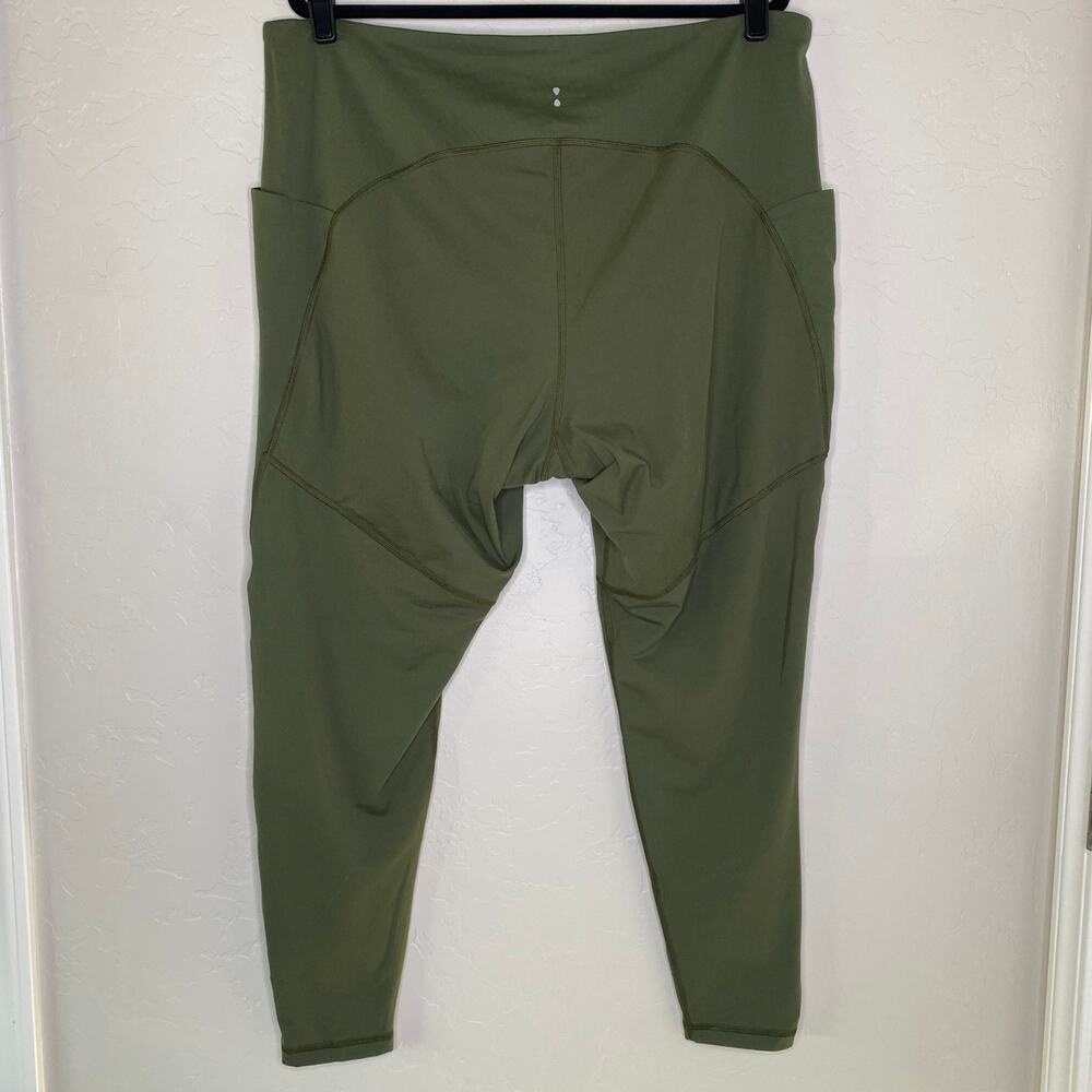 Thinx Kale Green Moderate Absorption Period Activewear Leggings 3X - Picture 10 of 11